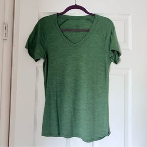 Woolx Mia green V-Neck
